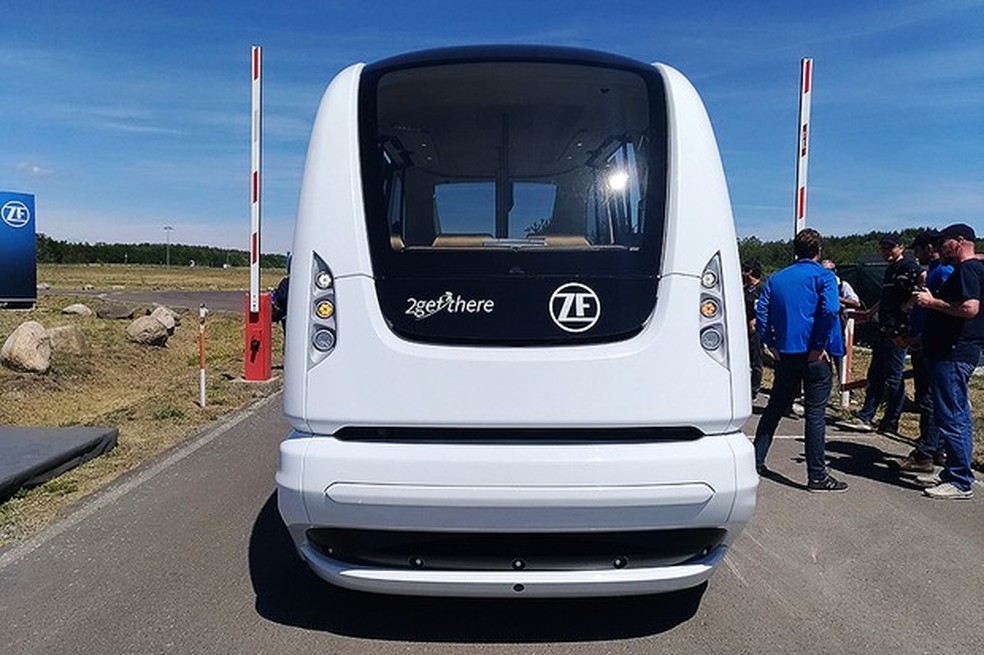 Veículo autônomo de nível 5 da ZF chega a 60 km/h (Foto: Alexandre Izo / Auto News Brasil) — Foto: Auto Esporte