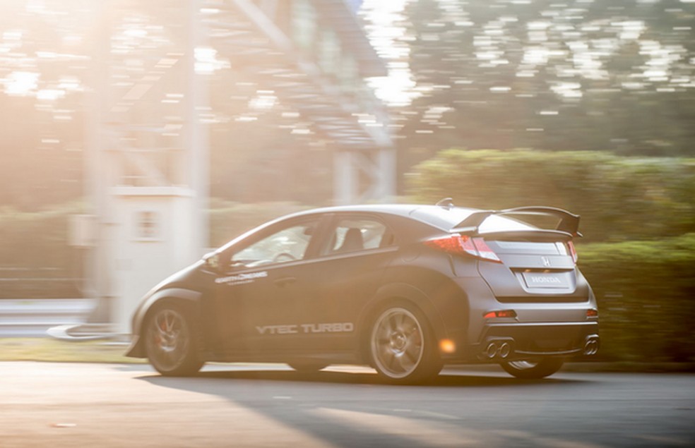 Protótipo do Honda Civic Type R (Foto: Divulgação) — Foto: Auto Esporte