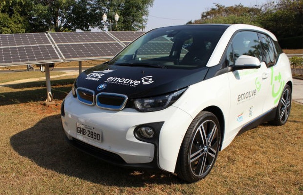 BMW i3 da frota do projeto P&D Emotive (Foto: Divulgação) — Foto: Auto Esporte
