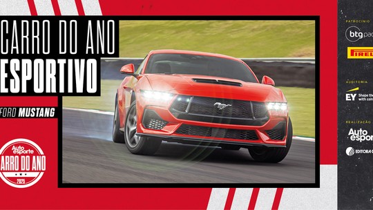 Ford Mustang é o Carro Esportivo do Ano 2025