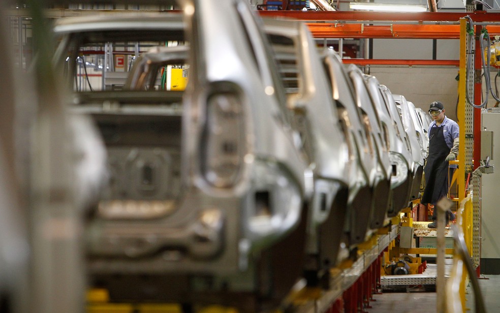Fábrica da Renault, no Paraná, contratou 1,3 mil trabalhadores neste ano. — Foto: Divulgação