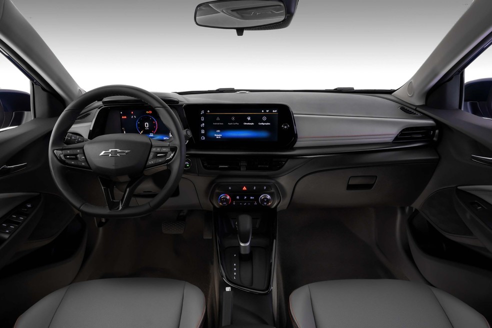Chevrolet Sonic 2027 tem quadro de instrumentos digital — Foto: Foto: Divulgação