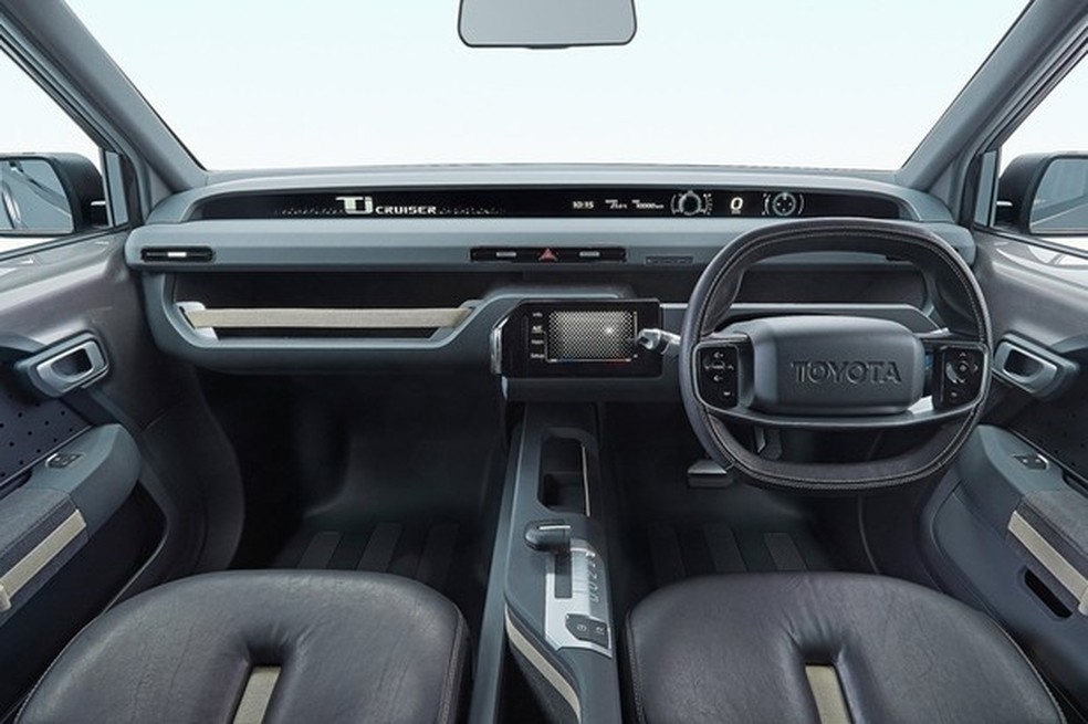 Linhas retas também predominam na parte de dentro do conceito híbrido (Foto: Divulgação) — Foto: Auto Esporte