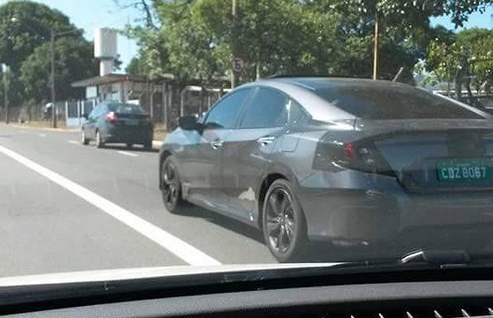 Novo Honda Civic é flagrado em testes no interior de São Paulo (Foto: Rafael Loureiro / Auto News Brasil) — Foto: Auto Esporte