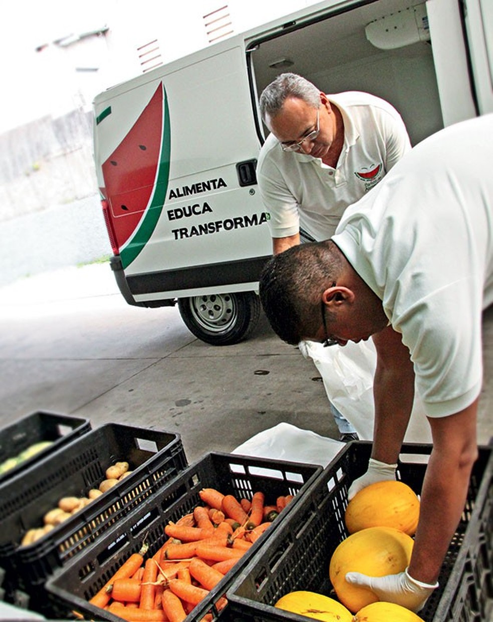 ONG Banco de Alimentos usa furgões para distribuir alimentos e combater o desperdício (Foto: Divulgação) — Foto: Auto Esporte