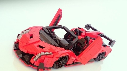 Lamborghini Veneno feita de Lego poderá ir para as lojas