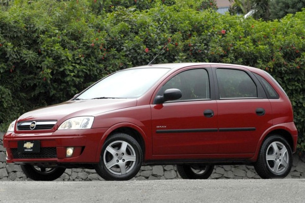 Corsa de 3ª geração foi vendido no Brasil entre 2002 e 2012 (Foto: Divulgação) — Foto: Auto Esporte
