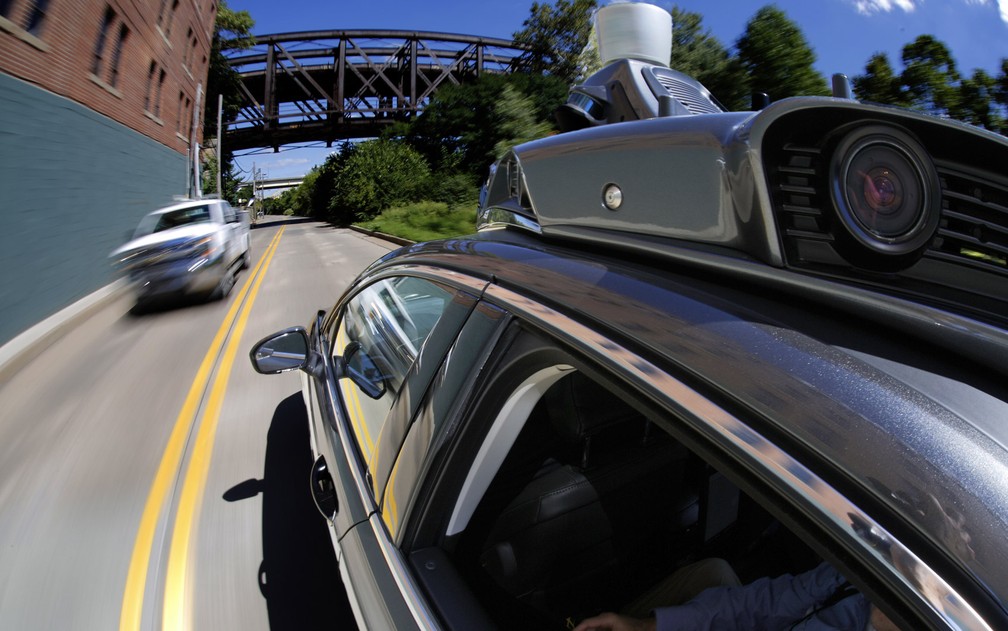 Carro autônomo do Uber — Foto: Gene J. Puskar/AP
