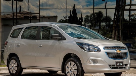 Chevrolet lança Spin 2016 