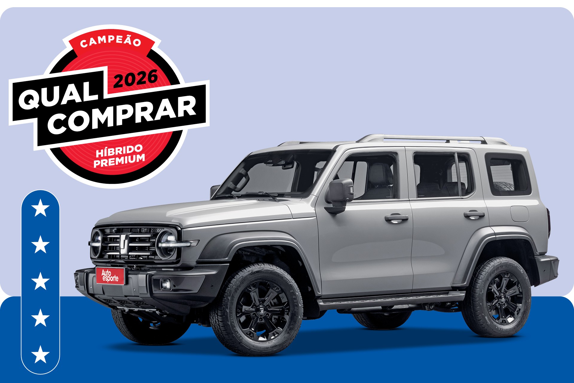 GWM Tank 300 é o híbrido premium de melhor custo do Brasil em 2026