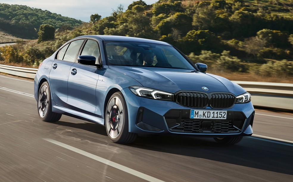 BMW 330e 2025 híbrido faz até 24 km/l e anda 60 km sem gasolina
