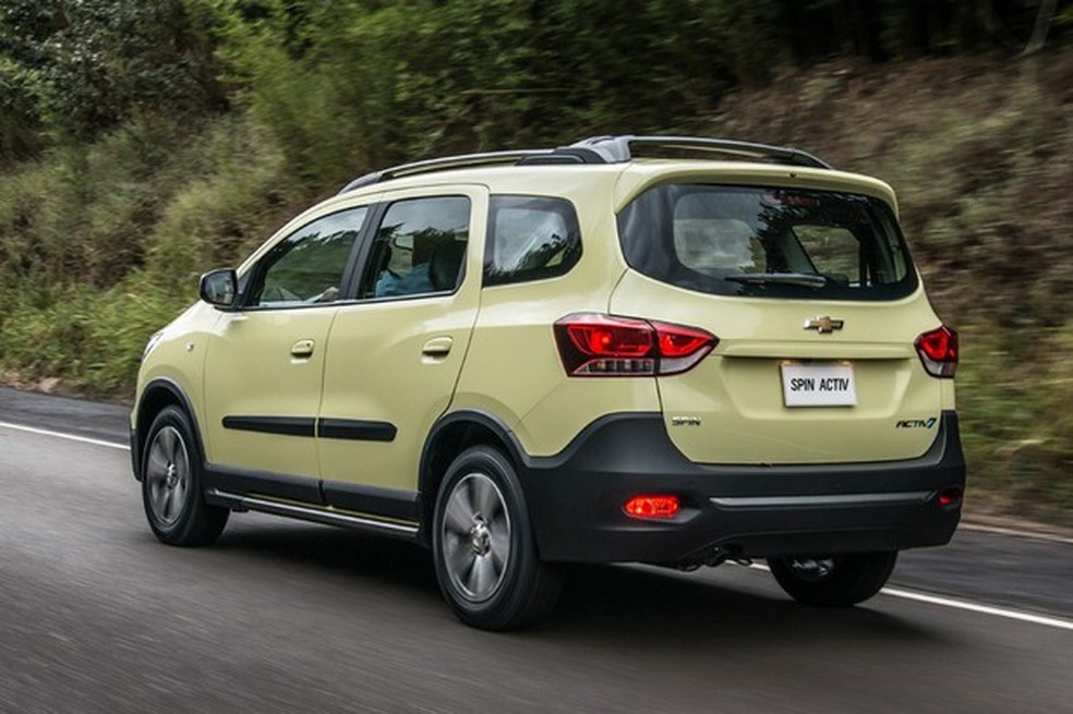 Chevrolet Spin 2019 (Foto: Divulgação) — Foto: Auto Esporte