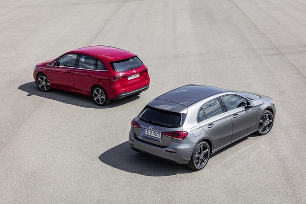 Por enquanto, o único sem preço é o B250e (Foto: Daimler AG) — Foto: Auto Esporte