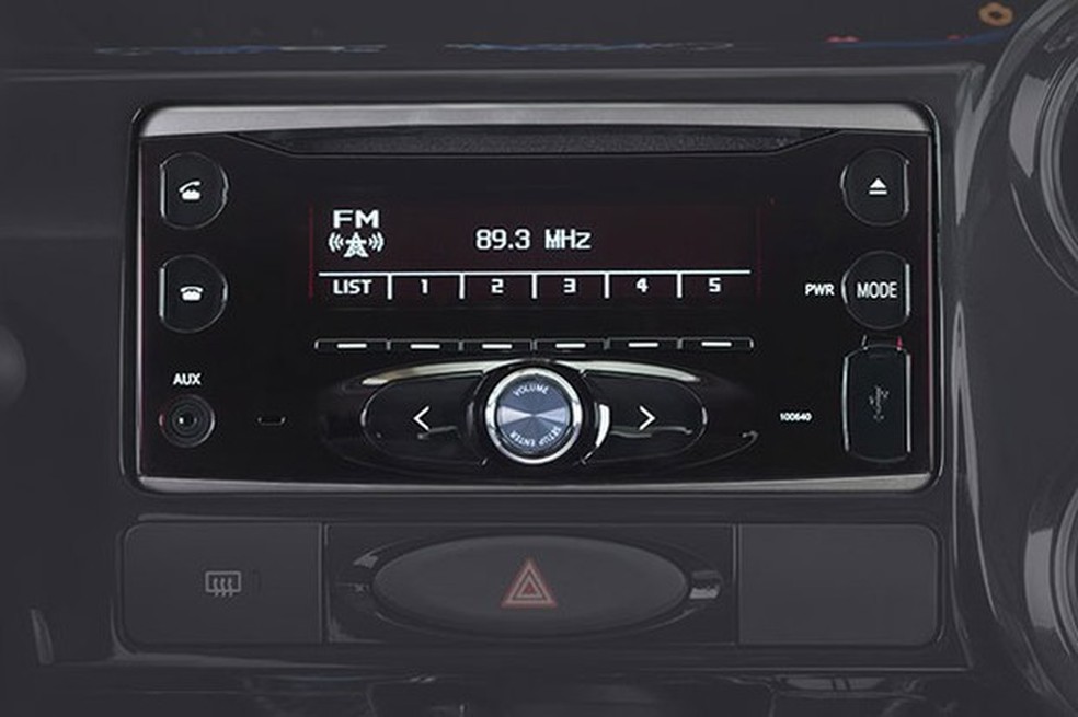 Rádio com CD player  (Foto: Divulgação ) — Foto: Auto Esporte