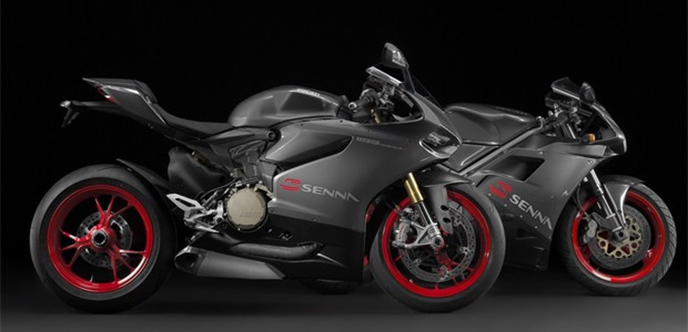 Ducati fez versões Senna de suas esportivas — Foto: Divulgação