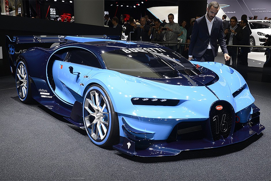 Bugatti Vision Gran Turismo no Salão de Frankfurt 2015