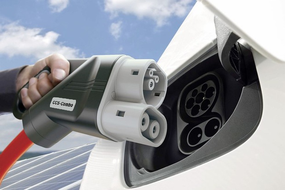 Tecnologia de carregamento CCS Tipo 2 — Foto: Auto Esporte