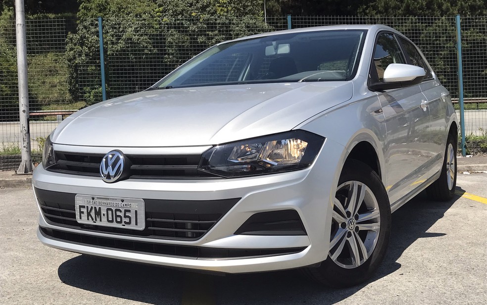 Volkswagen Polo se tornou o carro mais vendido da marca — Foto: André Paixão/G1