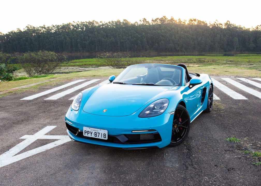 Porsche 718 Boxster GTS — Foto: Celso Tavares/G1