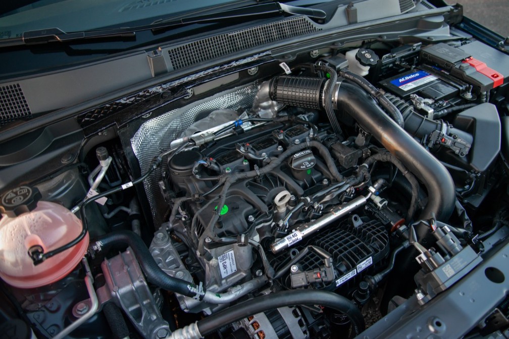 Versão Premier é equipada com o novo motor 1.0 de 3 cilindros com 116 cavalos de potência — Foto: Divulgação/Chevrolet