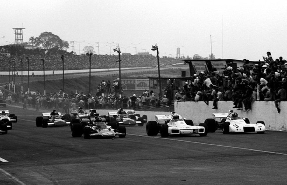 Largada do GP do Brasil de 1972 (Foto: Divulgação) — Foto: Auto Esporte