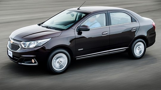 Novo Chevrolet Cobalt tem preço de 
R$ 52.690