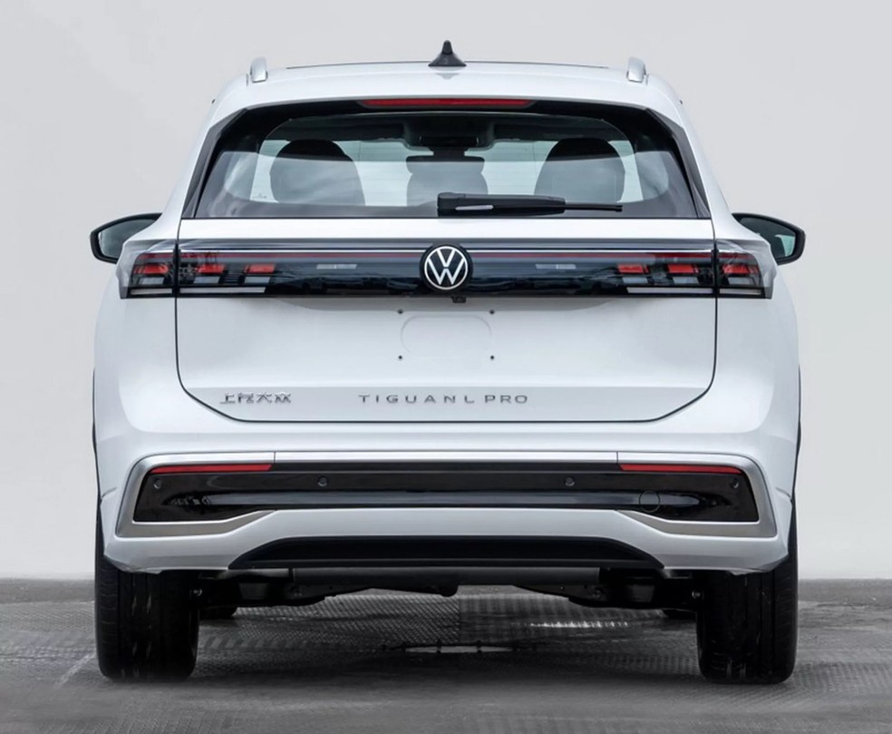 Imagens do Volkswagen Tayron vazaram na China — Foto: Ministério da Indústria e Informação Tecnológica da China