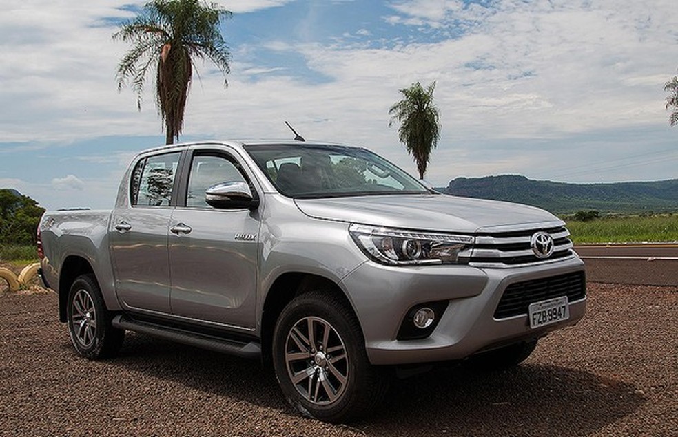 500 km com a nova Toyota Hilux (Foto: Toyota) — Foto: Auto Esporte