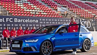 Lionel Messi Audi RS6 Avant — Foto: Divulgação 