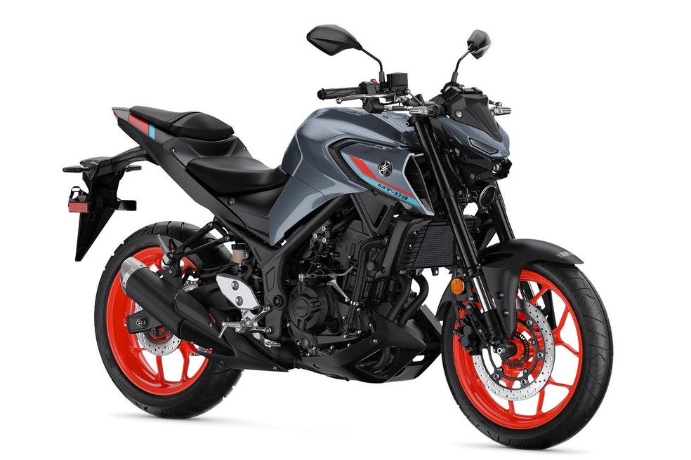 A Yamaha MT-03 está dentro da categoria street e promete conforto e segurança ao piloto — Foto: Divulgação