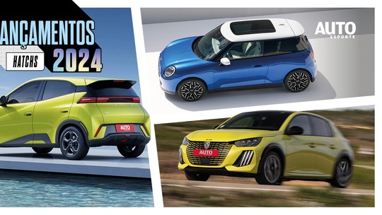 Carros 2024: 6 hatches que serão lançados no Brasil este ano
