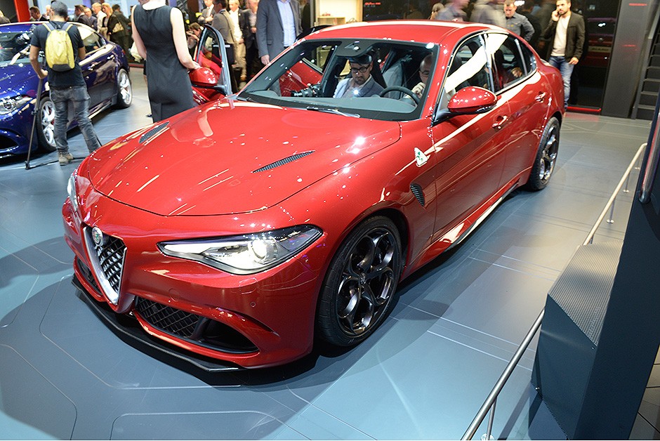 Alfa Romeo Giulia no Salão de Frankfurt