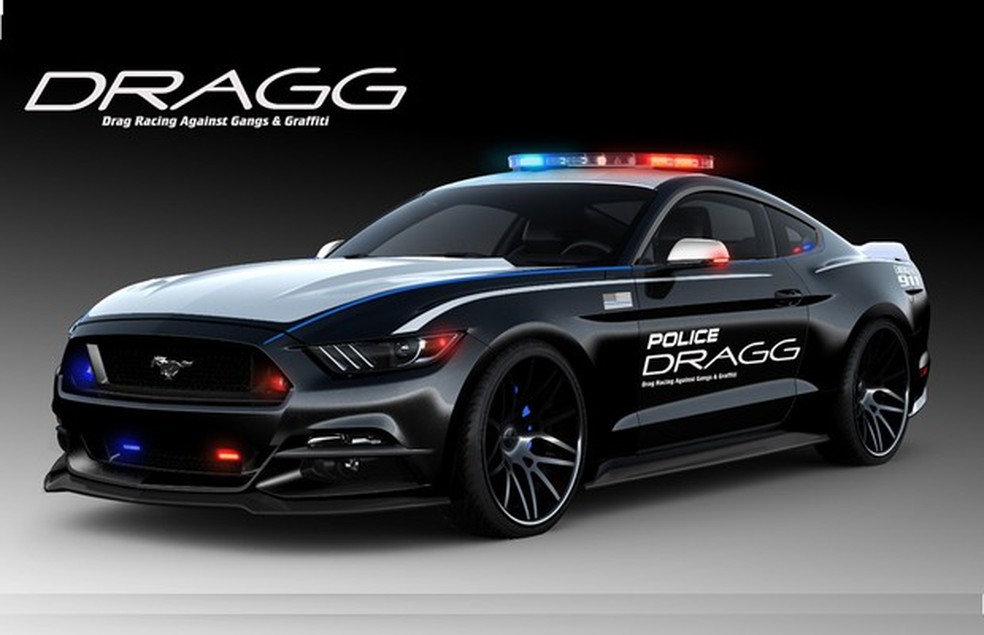 Ford levará viatura policial com 912 cv para o SEMA (Foto: Divulgação) — Foto: Auto Esporte