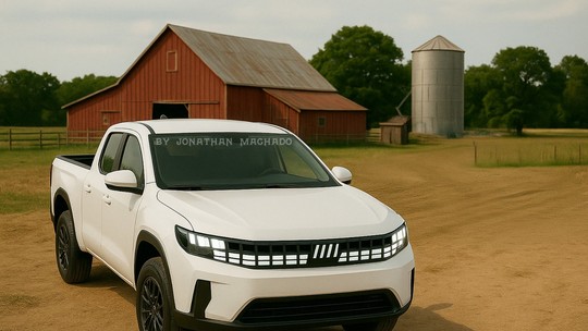 Projeção: nova Fiat Strada terá cara de picape elétrica e será global