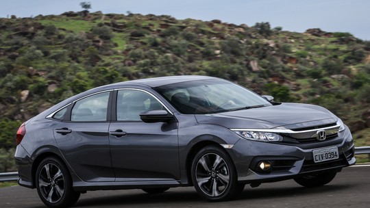 6 carros usados da Honda com câmbio automático a partir de R$ 44 mil