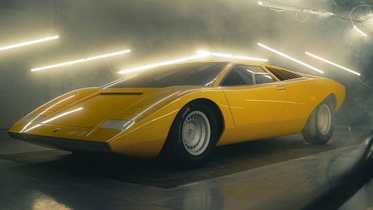 Primeiro Lamborghini Countach LP 500 é reconstruído quase 50 anos após sua destruição
