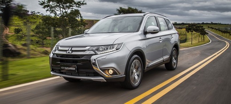 Novo Mitsubishi Outlander 2016 (Foto: Divulgação) — Foto: Auto Esporte