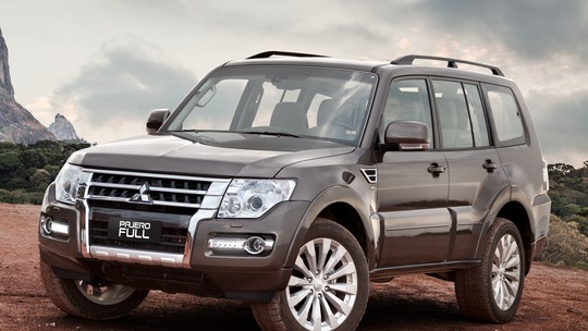 Mitsubishi Pajero Full tem reajuste de R$ 5 mil e SUV ultrapassa os R$ 330 mil 