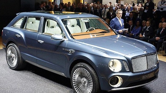 Bentley pretende produzir SUV premium