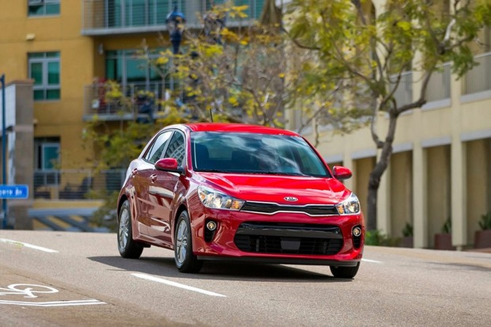 Kia Rio foi lançado esse nao para brigar com Onix, Ka, HB20 e companhia (Foto: Divulgação) — Foto: Auto Esporte