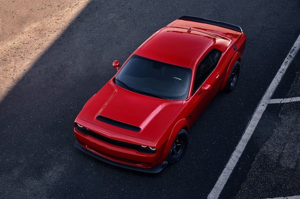 Novo Dodge Challenger SRT Demon (Foto: Divulgação) — Foto: Auto Esporte