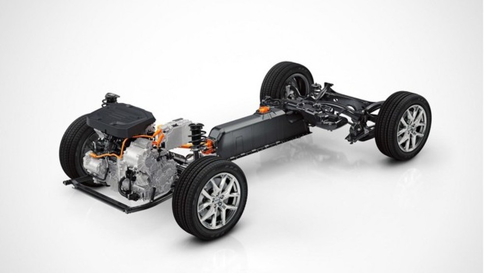 Plataforma modular CMA da Volvo para carros compactos (Foto: Divulgação) — Foto: Auto Esporte