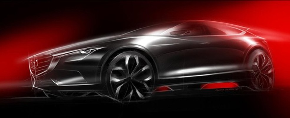 Conceito Mazda Koeru (Foto: Divulgação) — Foto: Auto Esporte
