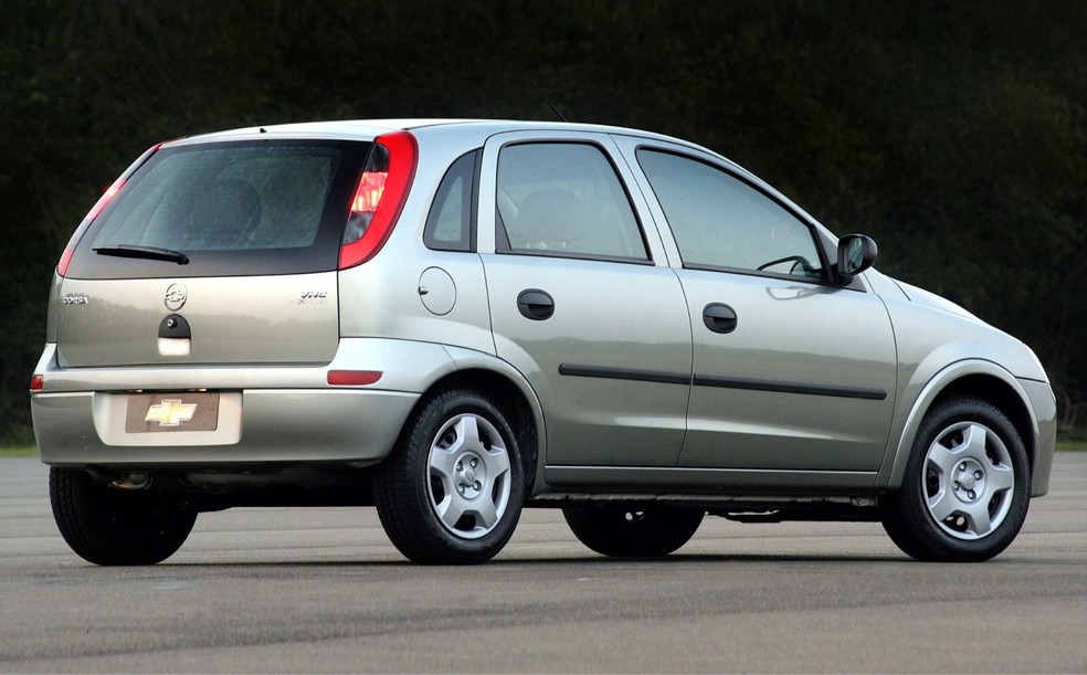 Chevrolet Corsa é um carro superior ao Celta — Foto: Chevrolet