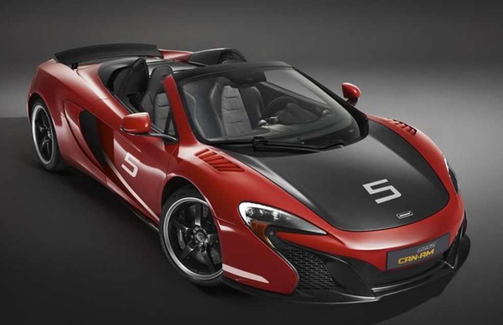 McLaren 650S Spider CanAm (Foto: Divulgação) — Foto: Auto Esporte