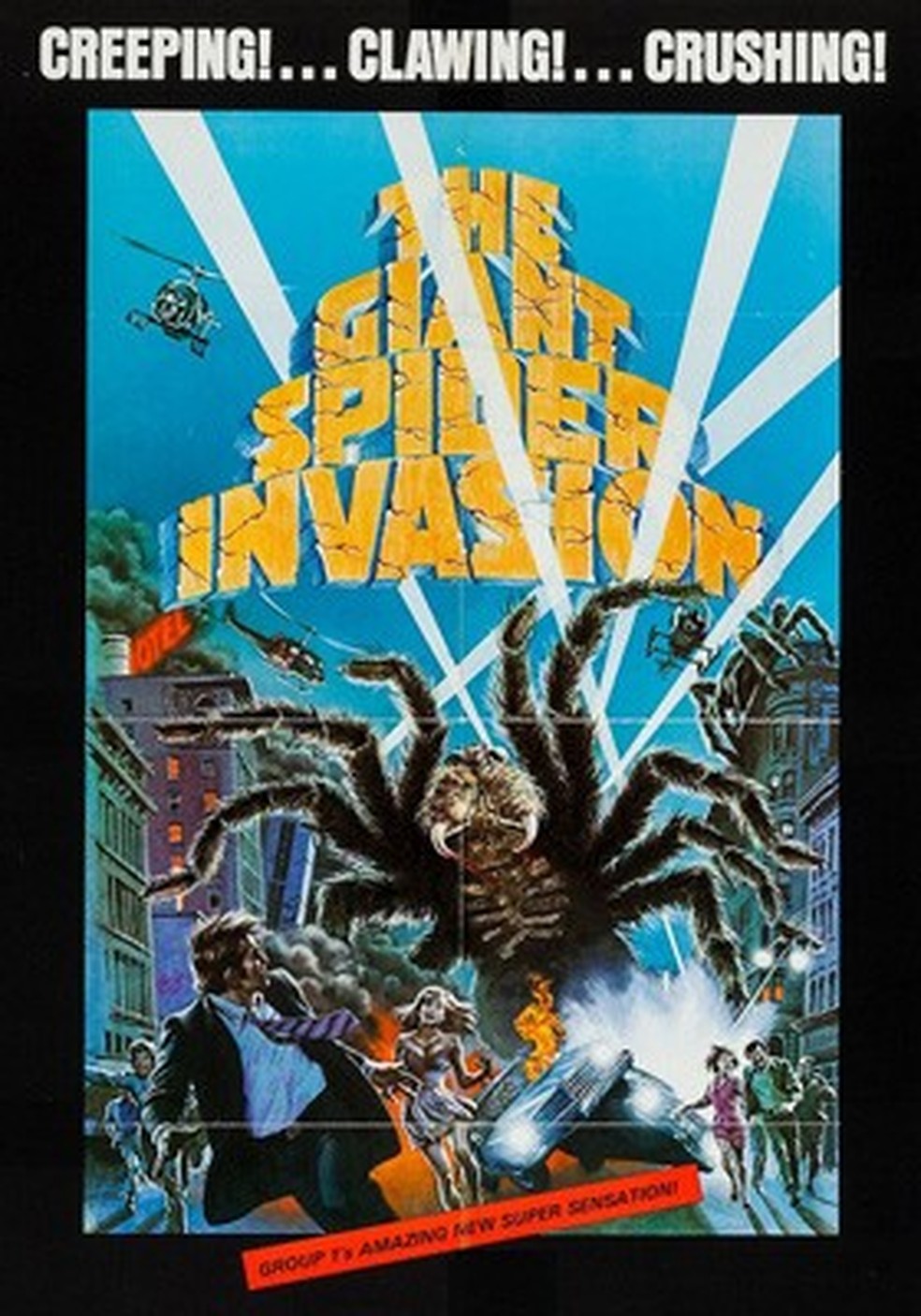 Cartaz do filme The Giant Spider Invasion (Foto: Divulgação) — Foto: Auto Esporte
