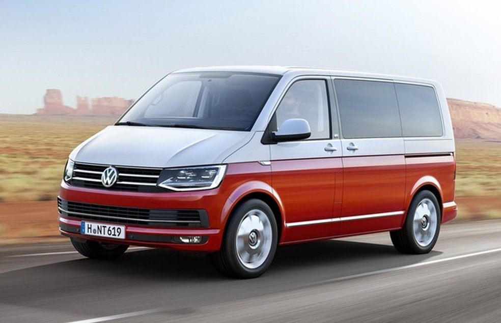 Volkswagen Transporter T6 (Foto: Divulgação) — Foto: Auto Esporte