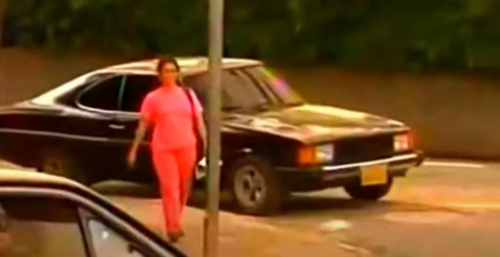 O temido Opala Preto de "A Próxima Vítima" em ação — Foto: Reprodução