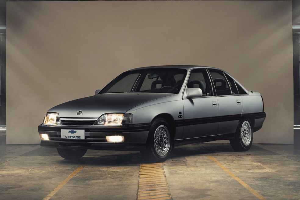 Omega CD Irmscher 1994 foi um dos primeiros veículos restaurados pelo programa Chevrolet Vintage — Foto: Divulgação