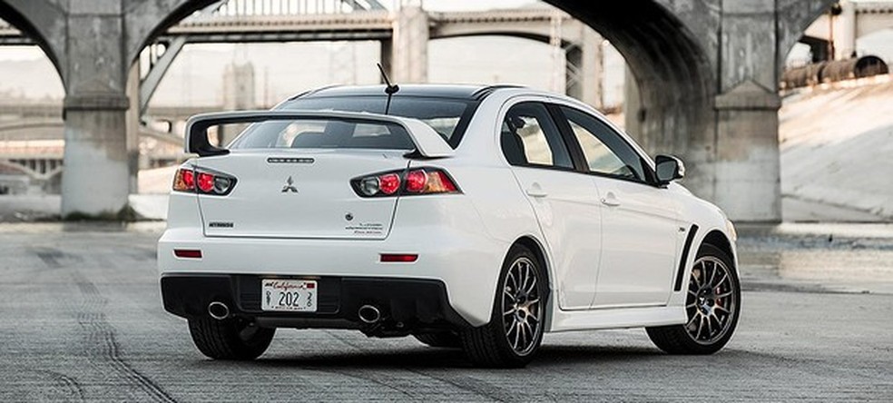 Mitsubishi Lancer Evolution Final Edition (Foto: Mitsubishi) — Foto: Auto Esporte